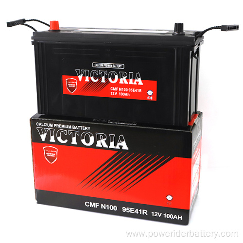 12v 100ah N100 95E41R lead-acid car starting battery